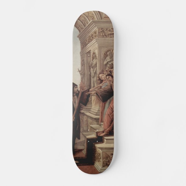 Skateboard Peinture de la Renaissance de Botticelli (Recto)