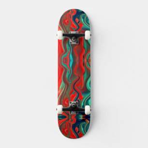Skateboard Peintures humides