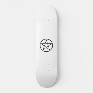 Skateboard Pentacle Wiccan (Pentagramme)