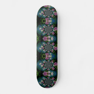 Skateboard Peony Mandala