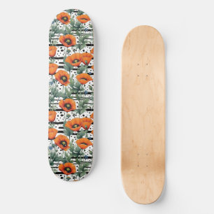 Skateboard Pépites de Californie d'Orange - Chiens et tripes