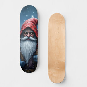 Skateboard Père Noël Frostbite et son elfe de malice.