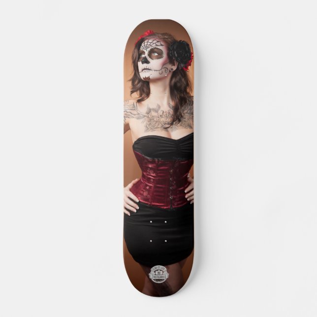 Skateboard Père Noël Muerte (Recto)