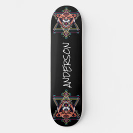 skateboard Personalized Angry Tiger Sacred Shape
