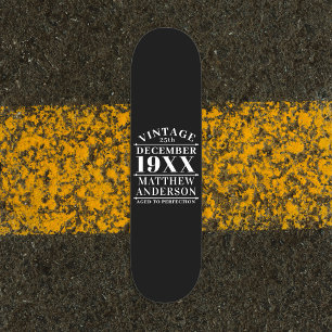Skateboard Personnalisé Vintage à la perfection