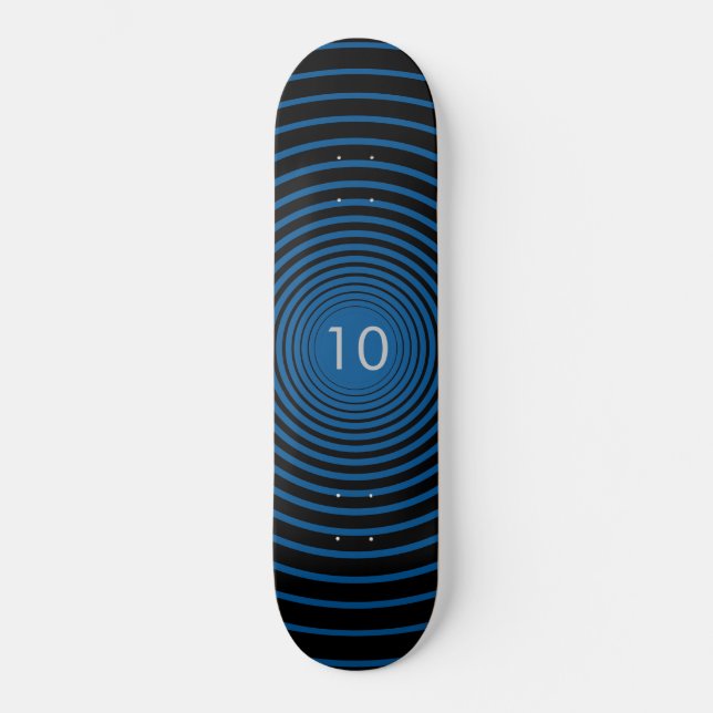 Skateboard personnalisé Votre design Cadeau d'anni (Recto)