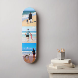 Skateboard Personnalisez Votre Collage Photo Préféré Cadeau S
