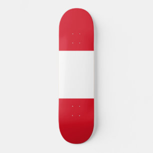 Skateboard Peruvian Flag (Peru)