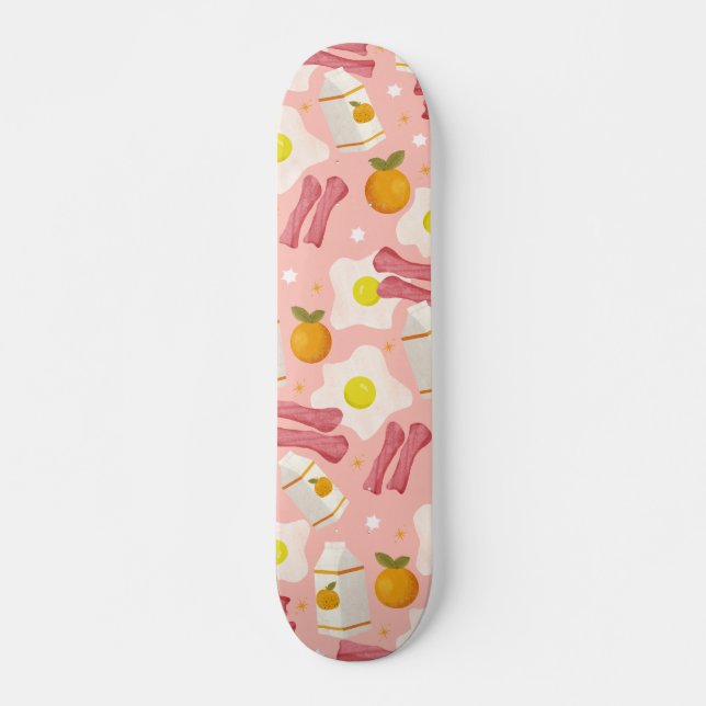 Skateboard Petit-déjeuner du matin (Devant)