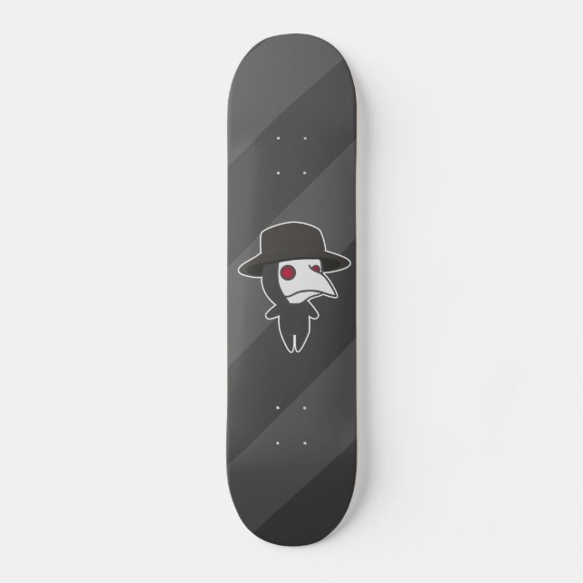 Skateboard Peu de docteur de peste (Recto)
