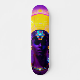 Skateboard Pharaon Synthwave