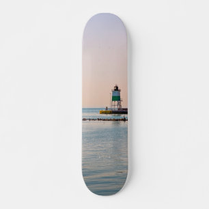 Skateboard Phare du sud-est du port de Chicago