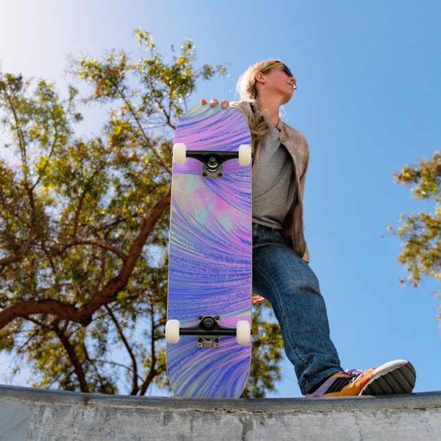 Skateboard Phoenix violet (Extérieur 1)