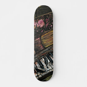 Skateboard Piano cassé