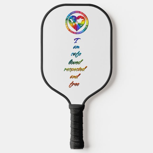 Skateboard Pickleball Schläger (Vorderseite)