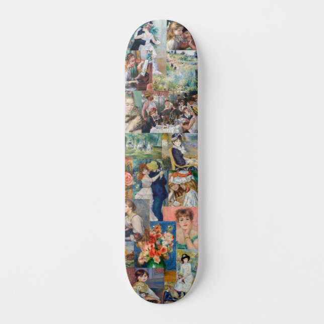 Skateboard Pierre-Auguste Renoir - Chefs-d'oeuvre (Recto)