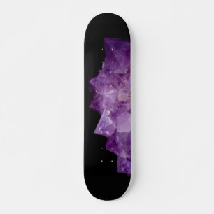 Skateboard Pierres non coupées d'méthyste