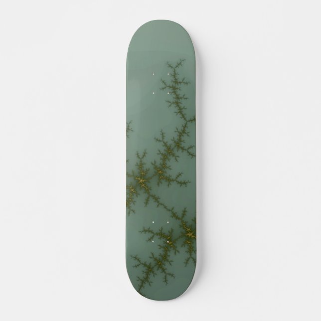 Skateboard Pin à Neige - Art Fractal (Devant)