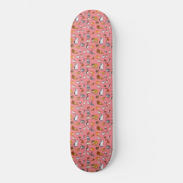Skateboard pink (Recto)