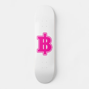 Skateboard PINK BAHT SIGNER ฿ Thai Devise ฿