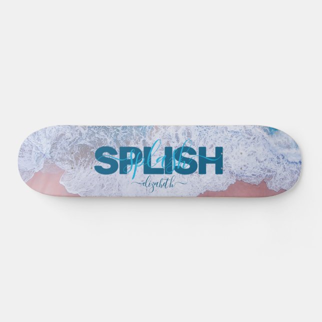 Skateboard Pink Beach Bermudes (Horz)