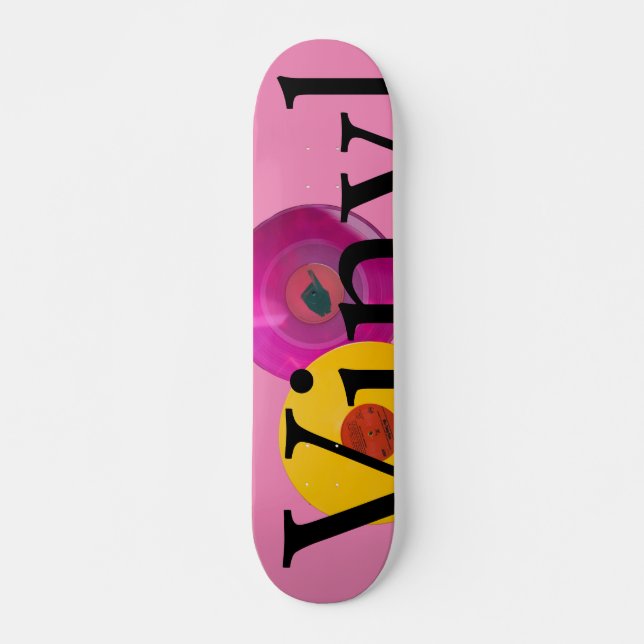 Skateboard Pk vinyle de fruits (Devant)
