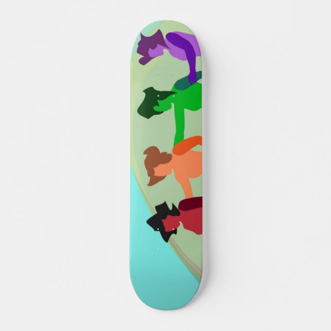 Skateboard Plage Dance Skate (Devant)