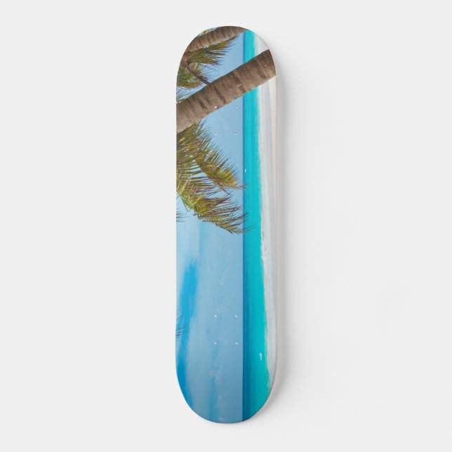 Skateboard Plage du Paradis tropical (Recto)