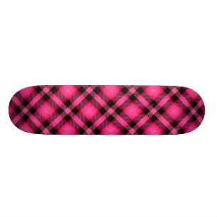 Skateboard Plaid de roses indien, punk ou de très bon goût