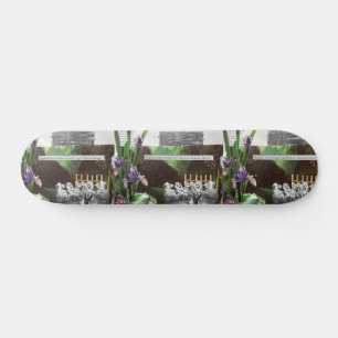 Skateboard Plaisanterie politique drôle Forêt Changement clim