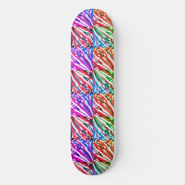 Skateboard Plaisir à bulles pulvérisées / Filtres / (Recto)