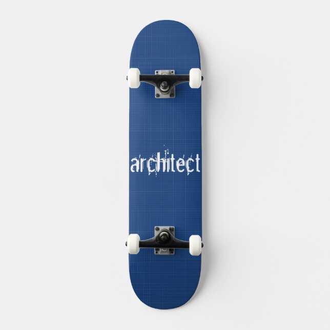 Skateboard Plan directeur de l'architecte (Recto)