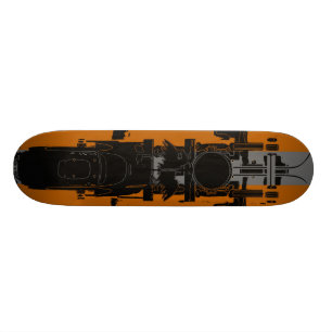 Skateboard planche à roulettes 03 de moto