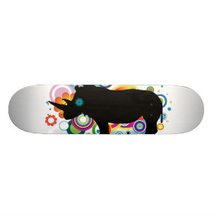 Skateboard Planche à roulettes abstraite de rhinocéros
