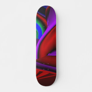 Skateboard Planche à roulettes Abstraite Girly Old School