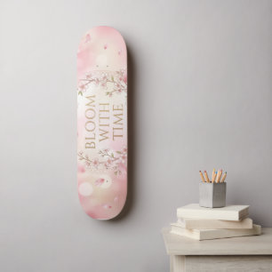 Skateboard Planche à roulettes Aesthetic Cherry Blossom -
