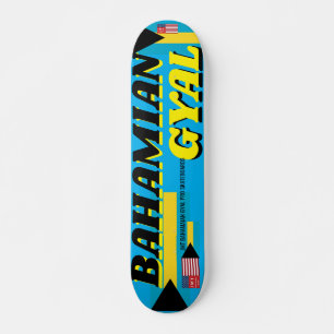 Skateboard Planche à roulettes BAHAMIAN GYAL JMT 7 3/4"