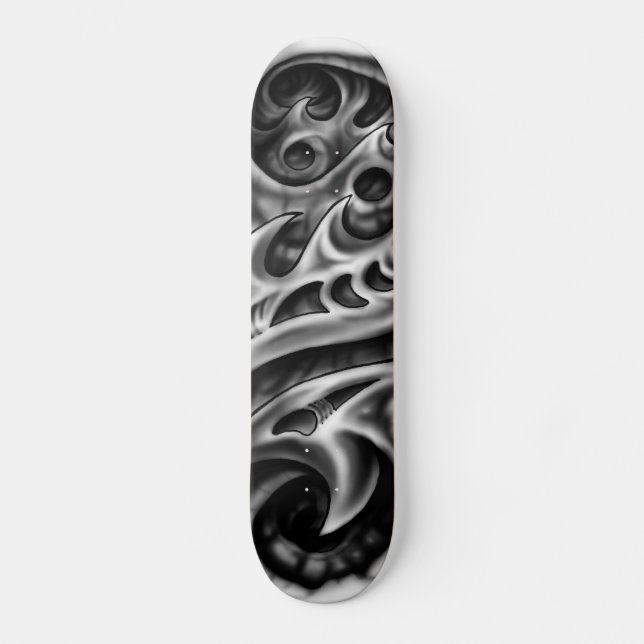 Skateboard Planche à roulettes biomécanique (Recto)