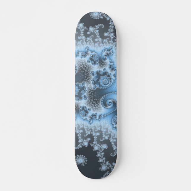 Skateboard Planche à roulettes bleu (Devant)