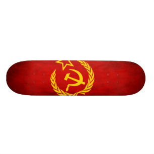 Skateboard Planche à roulettes CBD204 - Drapeau URSS