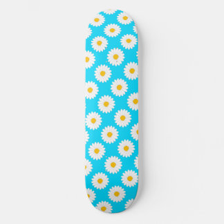 Skateboard Planche à roulettes ciel bleu motif fleur de margu