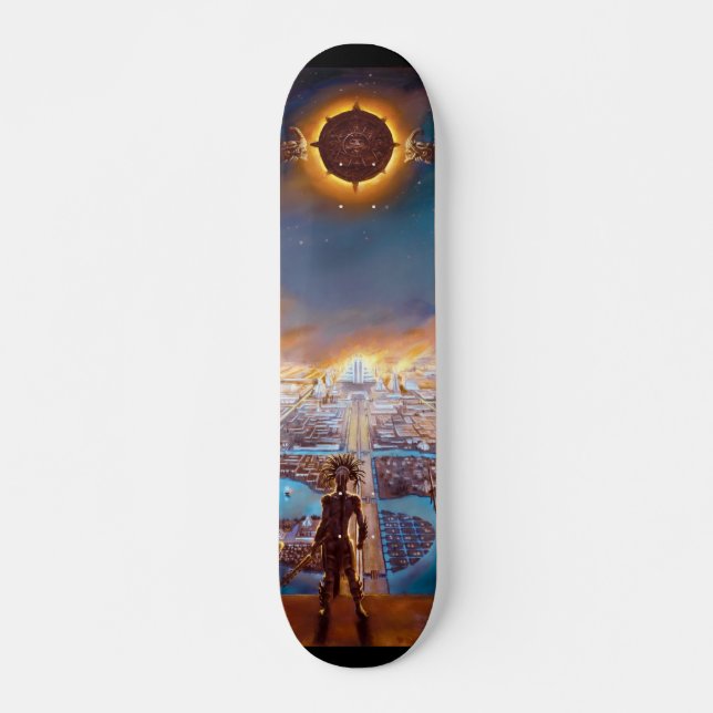 Skateboard Planche à roulettes d'affiche de Tzolkin (Devant)