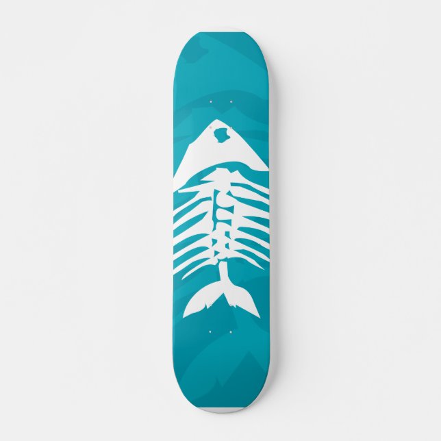Skateboard Planche à roulettes d'arêtes de poisson (Devant)