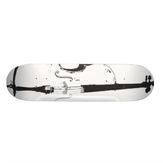 Skateboard planche à roulettes d'art de conception de