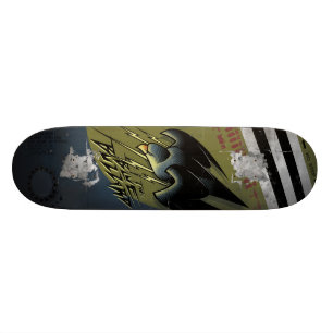 Skateboard Planche à roulettes d'art de nez d'avion de comba