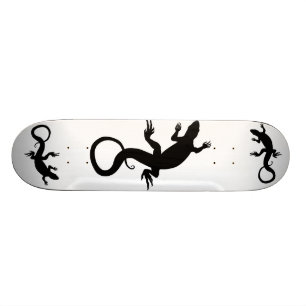 Skateboard Planche à roulettes d'art de reptile de cool de