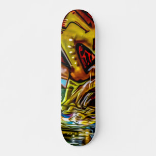 Skateboard Planche à roulettes d'art graffiti