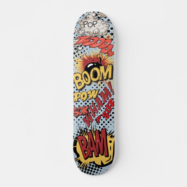 Skateboard Planche à roulettes de bande dessinée (Devant)