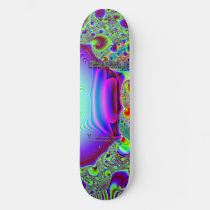 Skateboard Planche à roulettes de bâton malade du triptyque
