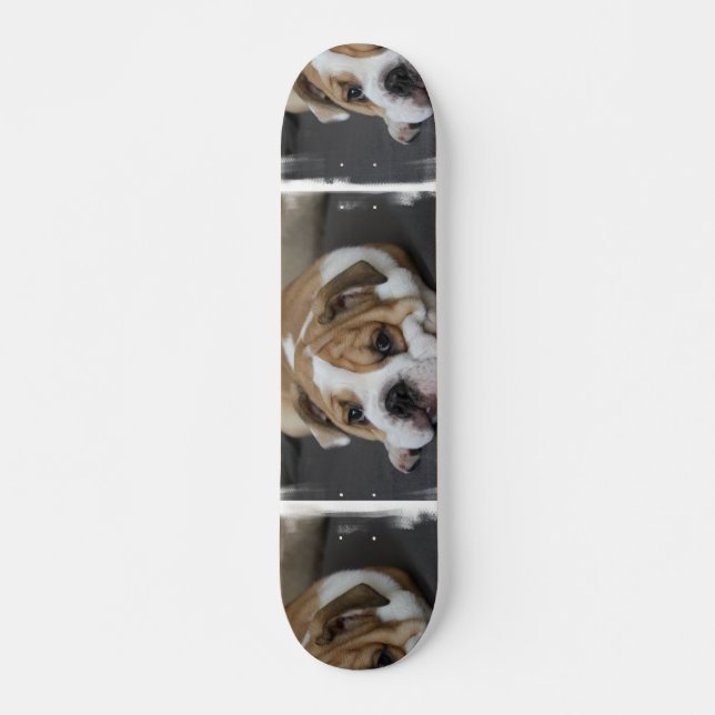 Skateboard Planche à roulettes de bouledogue de sommeil (Devant)
